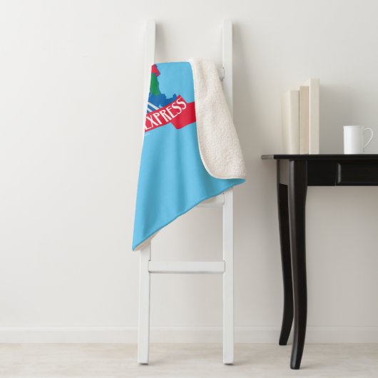 Couverture Sherpa L'Express polaire | Elfes debout En Train (En situation)