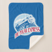 Couverture Sherpa L'Express polaire | Insigne de train (Devant)