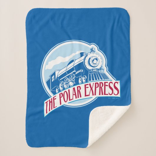 Couverture Sherpa L'Express polaire | Insigne de train (Devant)