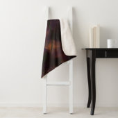 Couverture Sherpa Libellule de nuit sombre feu (En situation)