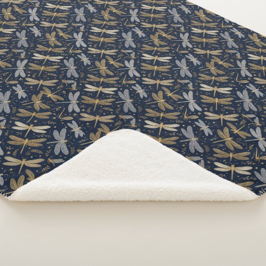 Couverture Sherpa Libellule scintille (3/4)