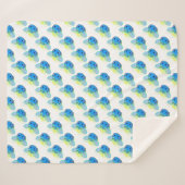 Couverture Sherpa libellules (Devant (Horizontal))