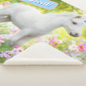Couverture Sherpa Licorne White Pony (3/4)
