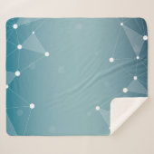 Couverture Sherpa Ligne abstraite Arrière - plan (Devant (Horizontal))