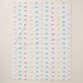 Couverture Sherpa Lignes de motif (Devant)
