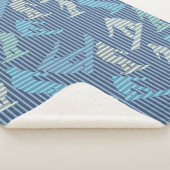 Couverture Sherpa Lignes de snowboardeurs (3/4)