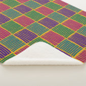 Couverture Sherpa lignes et points bohémiens (3/4)