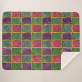Couverture Sherpa lignes et points bohémiens (Devant (Horizontal))