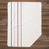 Couverture Sherpa Lignes minimalistes modernes