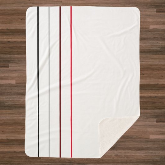 Couverture Sherpa Lignes minimalistes modernes