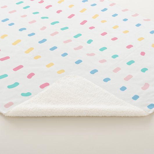 Couverture Sherpa Lignes motifs (3/4)