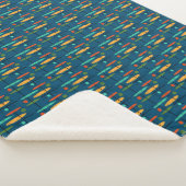 Couverture Sherpa Lignes rétro et ovales (3/4)