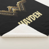 Couverture Sherpa Ligue de Justice | Symbole métallurgique Wonder Wo (3/4)