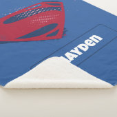 Couverture Sherpa Ligue de Justice | Symbole Superman brosse et demi (3/4)