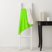 Couverture Sherpa Lime (En situation)