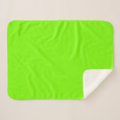 Couverture Sherpa Lime (Devant (Horizontal))