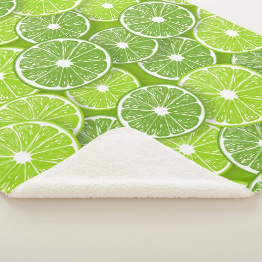 Couverture Sherpa Lime pop (3/4)