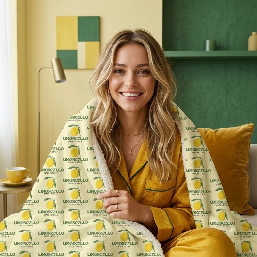 Couverture Sherpa Limoncello