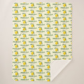 Couverture Sherpa Limoncello (Devant)