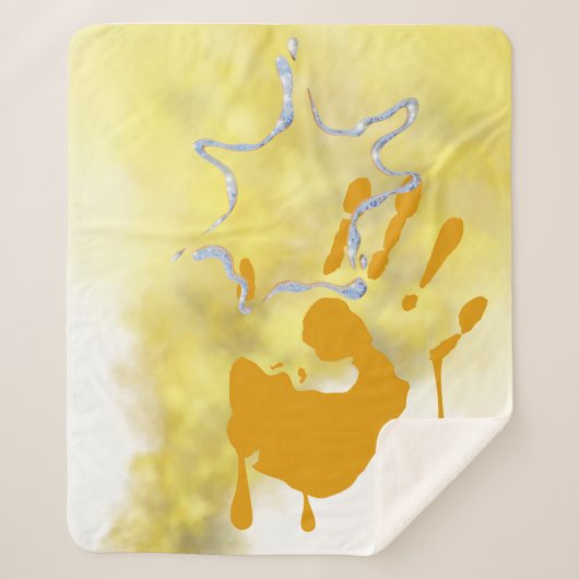 Couverture Sherpa Linee morbide e armoniose (Devant)