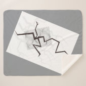 Couverture Sherpa Linee morbide e armoniose (Devant (Horizontal))