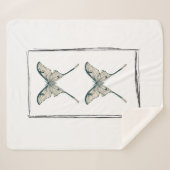 Couverture Sherpa Linee morbide e armoniose (Devant (Horizontal))