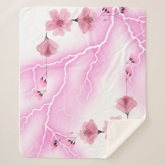 Couverture Sherpa Linee morbide e armoniose (Devant)