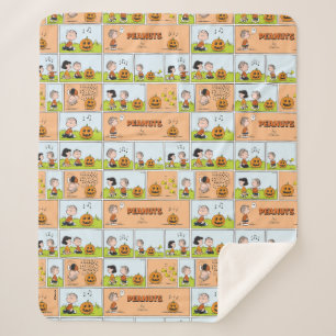 Couverture Sherpa Linus & Lucy Chanter Jack-O-Lantern