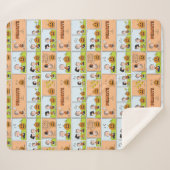 Couverture Sherpa Linus & Lucy | Chanter Jack-O-Lantern (Devant (Horizontal))