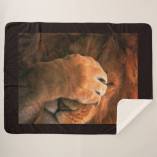 Couverture Sherpa Lion