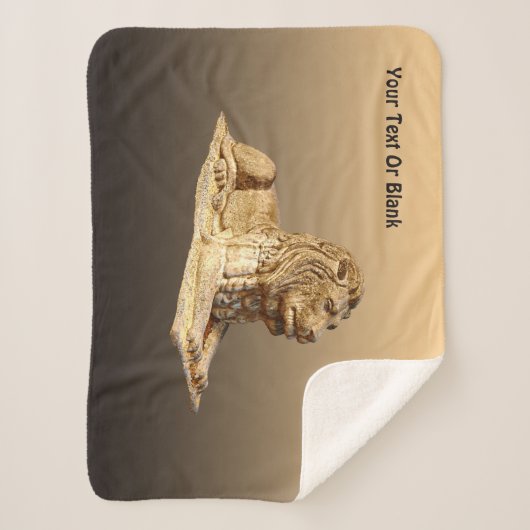 Couverture Sherpa Lion de pierre (Devant)