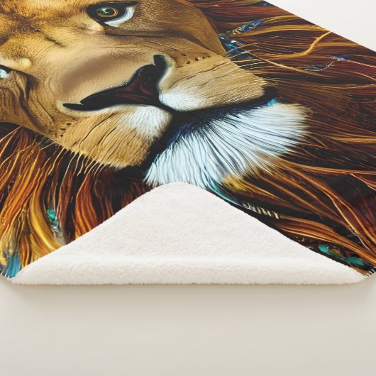 Couverture Sherpa Lion étonnant (3/4)