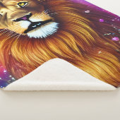 Couverture Sherpa Lion puissant (3/4)