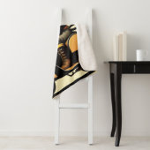 Couverture Sherpa Lion Sherpa Blanket (En situation)