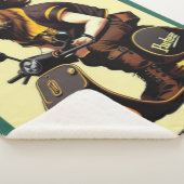 Couverture Sherpa Lion Sherpa Blanket (3/4)