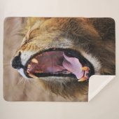COUVERTURE SHERPA LION YAWN (Devant (Horizontal))