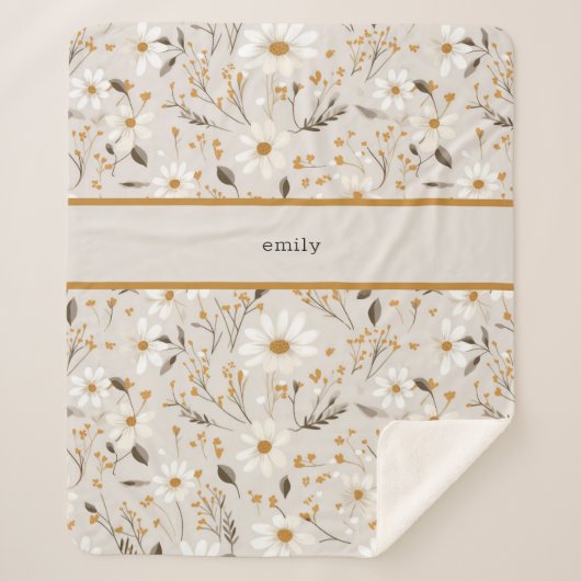 Couverture Sherpa Liquide d'automne neutre (Devant)