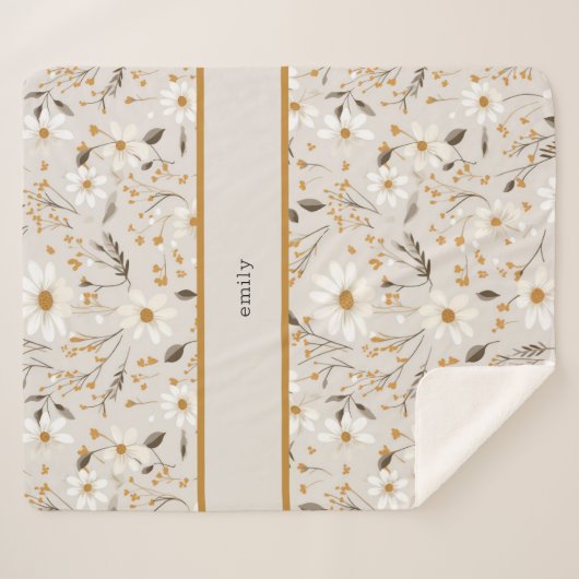 Couverture Sherpa Liquide d'automne neutre (Devant (Horizontal))