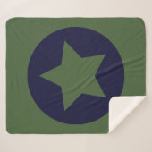 Couverture Sherpa Lit de garçon militaire de l'armée (Devant (Horizontal))