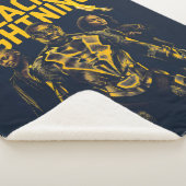 Couverture Sherpa Lit - Feu Noir (3/4)