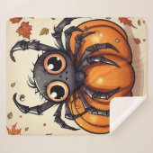 Couverture Sherpa Little Halloween Spider (Devant (Horizontal))