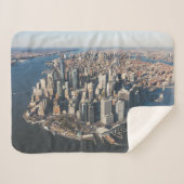 Couverture Sherpa Littoral | Manhattan, New York (Devant (Horizontal))