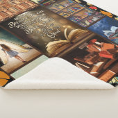 Couverture Sherpa Livre Lover Gift, Book Worm, I Love Reading Book (3/4)