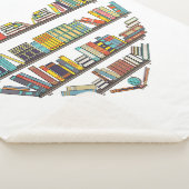 Couverture Sherpa Livres cool Lecture Hommes Femmes Livre Lover Lite (3/4)