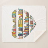 Couverture Sherpa Livres cool Lecture Hommes Femmes Livre Lover Lite (Devant (Horizontal))