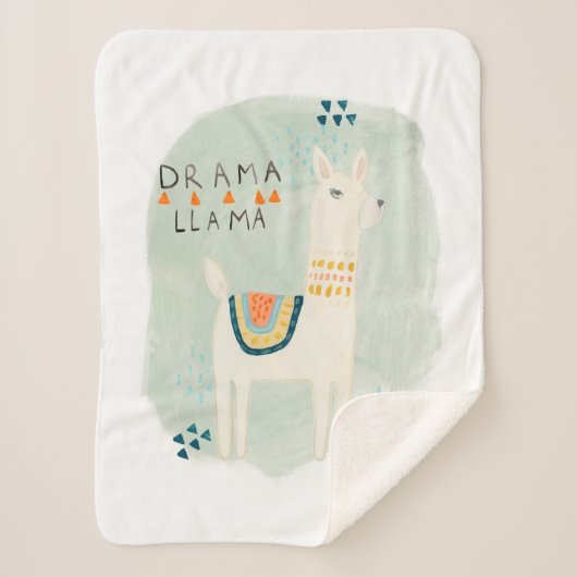 Couverture Sherpa Llama Squad - Drama Llama (Devant)