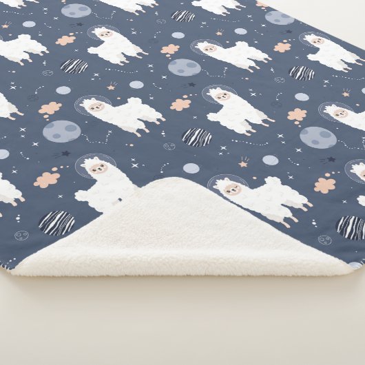 Couverture Sherpa Llamas Sherpa Blanket (3/4)