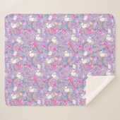 Couverture Sherpa Llamas Sherpa Blanket (Devant (Horizontal))