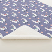 Couverture Sherpa Llamas Sherpa Blanket (3/4)