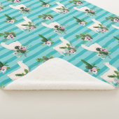 Couverture Sherpa Llamas Sherpa Blanket (3/4)